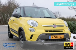 Fiat 500L 0.9T 105pk Trekking airco/cruise/navi/PDC/camera/half leer/trekhaak