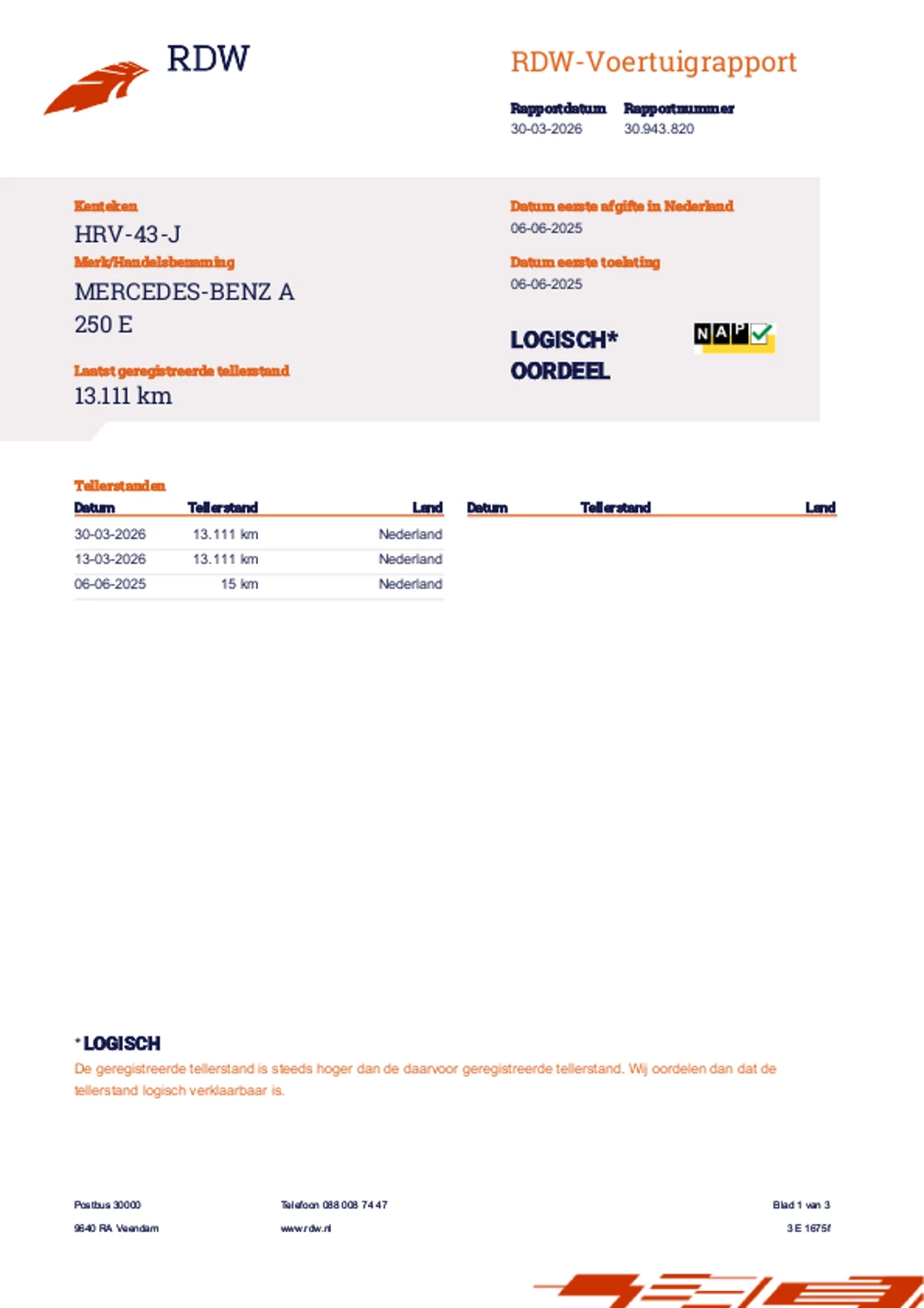 Hoofdafbeelding Mercedes-Benz A-Klasse