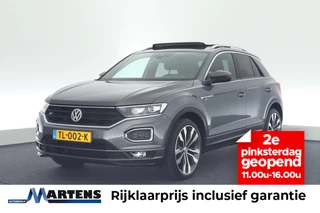 Volkswagen T-Roc 1.5 TSI 150pk DSG 2x R-Line Camera Stoelverwarming Led Virtual Cockpit Panoramadak Navigatie