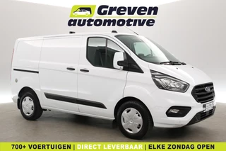 Ford Transit Custom 2.0 Ecoblue L1H1 | Aut. | Airco | Cruise | Camera | 3 Zits | Carplay | Trekhaak | 2xSchuifdeur