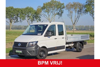 Volkswagen Crafter 35 2.0 TDI DC L4 Open-Laadbak Trekhaak 140Pk Euro6 Airco!