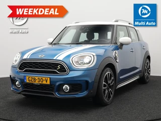 MINI Countryman Mini Cooper S E ALL4 JCW Plug In Hybrid PHEV | Panodak | Adaptive Cruise | Head Up | Harman Kardon | Lederen Sportstoelen | 19"L.M | Sfeerverlichting | Keyless |