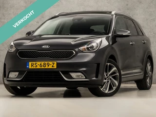 Kia Niro 1.6 GDi Hybrid Sport 142Pk Automaat (SCHUIFDAK, APPLE CARPLAY, NAVIGATIE, CAMERA, STUUR/STOELVERWARMING, SPORTSTOELEN, GETINT GLAS, XENON, NIEUWE APK, NIEUWSTAAT)