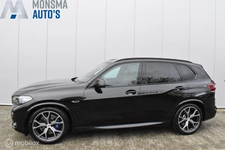 BMW X5 xDr.45e M-Sport Saphirschwarz Pano HUD Laser Luchtvering 21" LMV HiFi Live-cockpit Elek. Trekhaak