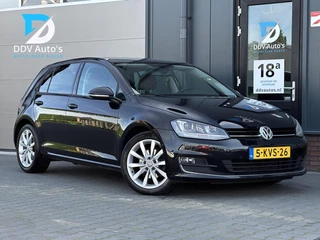 Volkswagen Golf 1.4 TSI/123pk Highline|Automaat|Nwe APK|Leder|PDC|Stoelverwarming|Climate|Cruise|Navi|17" LMV