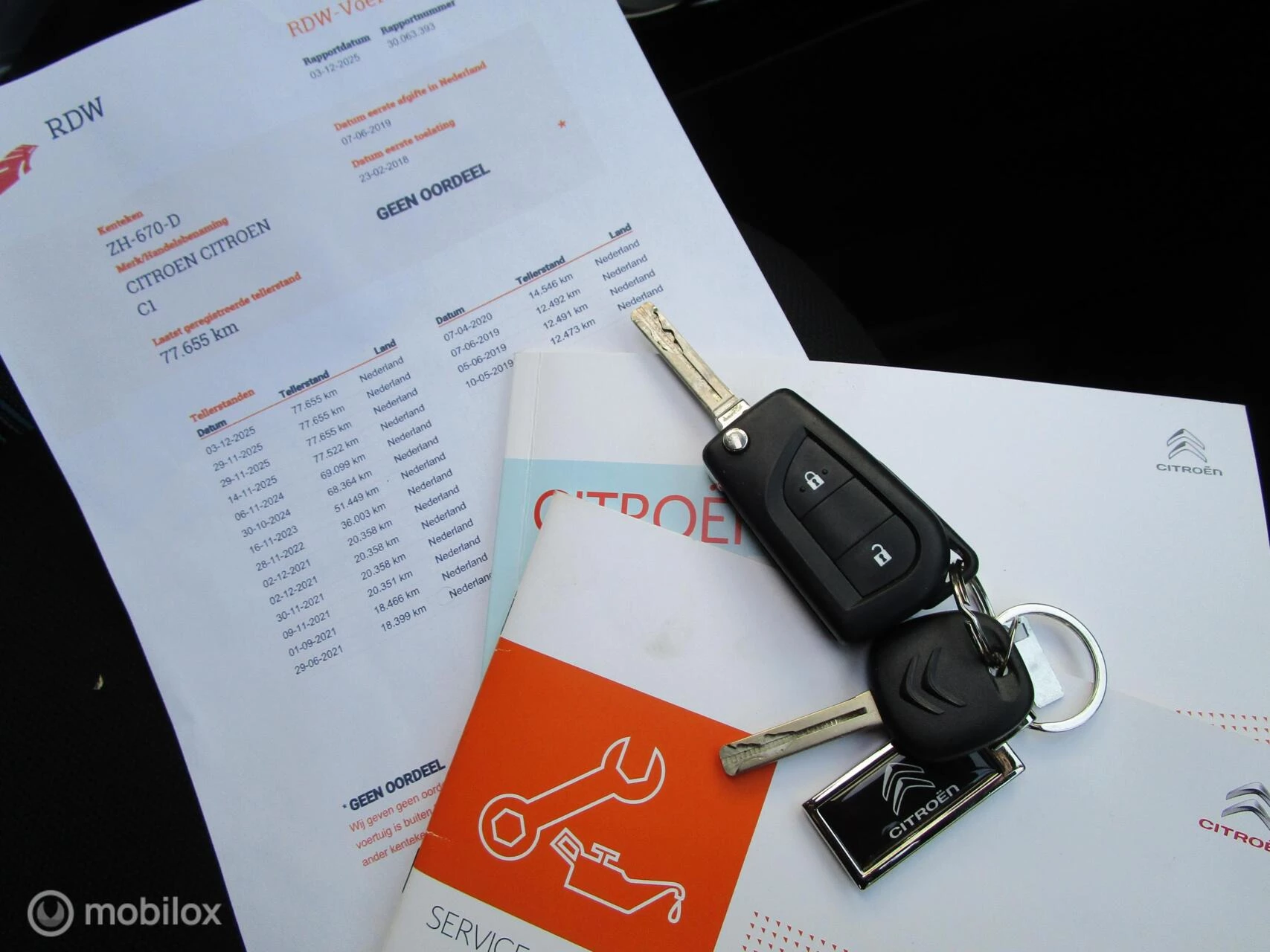 Hoofdafbeelding Citroën C1