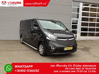 Opel Vivaro 1.6 CDTI 150 pk L2 DC Dubbel Cabine/ 2x Schuifdeur/ Keyless/ Stoelverw./ Navi/ Cruise/ PDC/ Sidebars