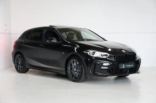 BMW 1 Serie 118i M-Sport Aut. NAP|Pano|Stoelvw|Cam|Trekhaak|Leder
