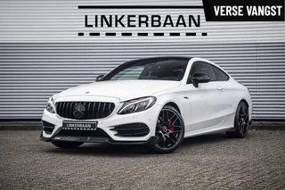 Mercedes C-klasse Coupé 180 | Uniek | AMG | Panodak | Camera | Night | Sfeer | 19 inch |