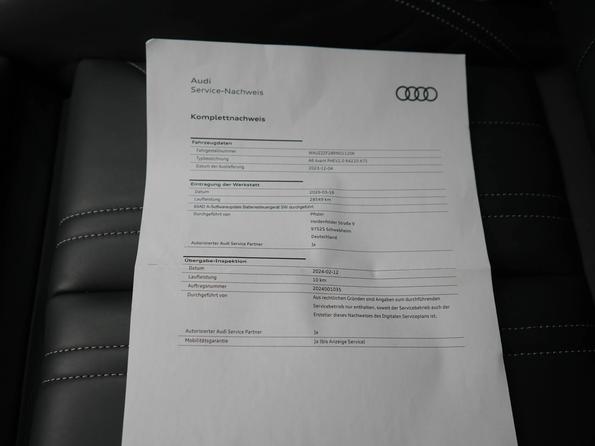 Hoofdafbeelding Audi A6