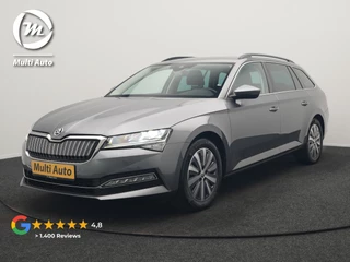 Škoda Superb Combi 1.4 TSI iV Business Edition PHEV 218pk Dealer O.H. | Trekhaak Af Fabriek | Adaptive Cruise | Sportstoelen Verwarmd | Apple Carplay | Crystal LED | Navigatie | Virtual | DAB |