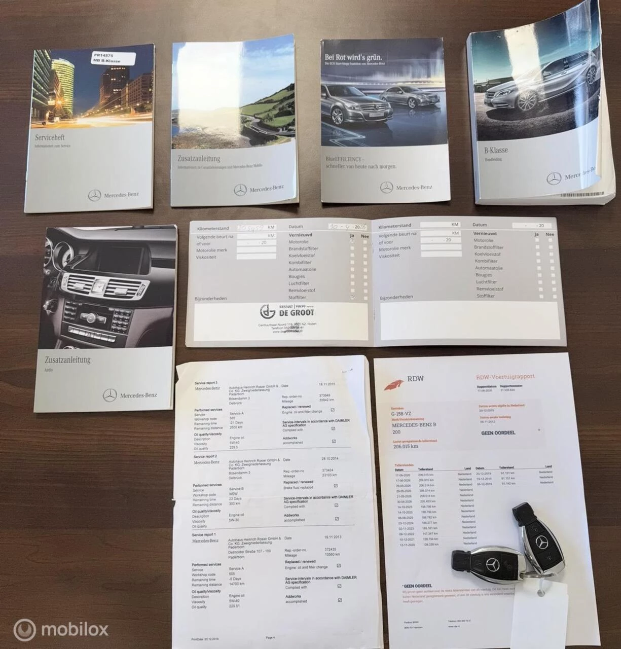 Hoofdafbeelding Mercedes-Benz B-Klasse
