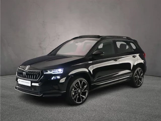 Skoda Karoq Sportline Business 1.5 TSI 150pk DSG Automaat Trekhaak, Panoramadak, Adaptive cruise control, Elektrische achterklep, LED matrix koplampen