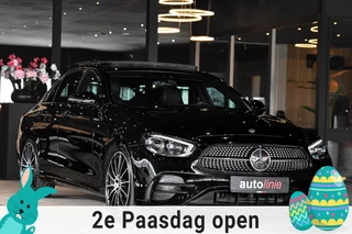 Mercedes-Benz E-klasse 400 d 4MATIC AMG Night. Pano, Luchtv, Memory, 360, Burm, Leder, Dodeh, CarPlay, Sfeer!