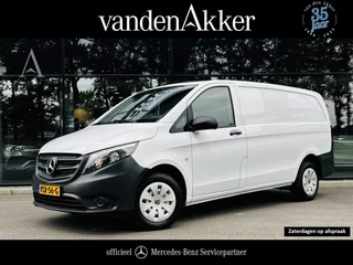 Mercedes-Benz Vito 110 CDI L2 Lang RWD // Airco // Achterklep // 12 mnd Garantie // 2000kg // Bank // Radio // CV // Betimmering // Wieldoppen