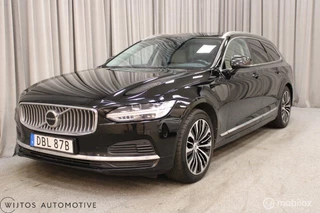 Hoofdafbeelding Volvo V90 Volvo V90 2.0 T6 Plug-in hybrid AWD Core Bright, H/K, leer