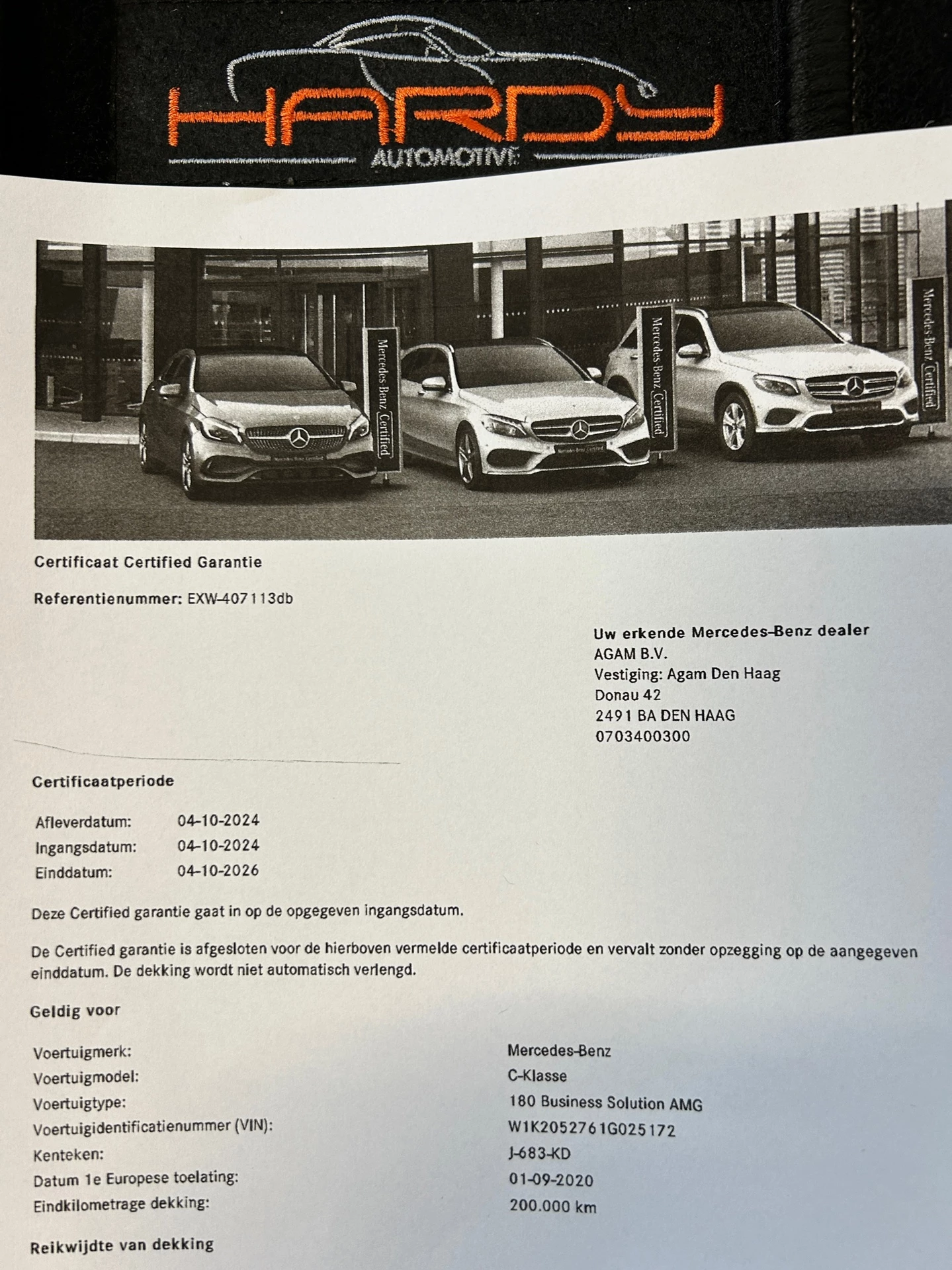 Hoofdafbeelding Mercedes-Benz C-Klasse
