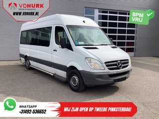 Mercedes-Benz Sprinter 313 2.2 CDI Aut. L3H2 €10.587,- incl BTW (BPM VRIJ) EXPORT Combi/ 9 persoons/ Kombi/ 9P/ Rearbar/ Sidebars/ Airco/ Rolstoellift