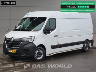 Renault Master 135PK L3H2 LED Airco Cruise Euro6 L3 12m3 Airco Cruise control