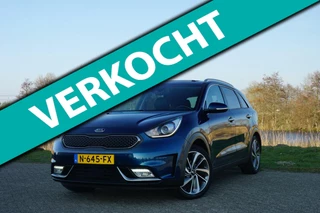 Kia Niro 1.6 GDi Hybrid ExecutiveLine | Deep Cerulean Blue | Schuifdak/Leder/Elek.stoelverstelling/Carplay - Fijne reisgenoot!