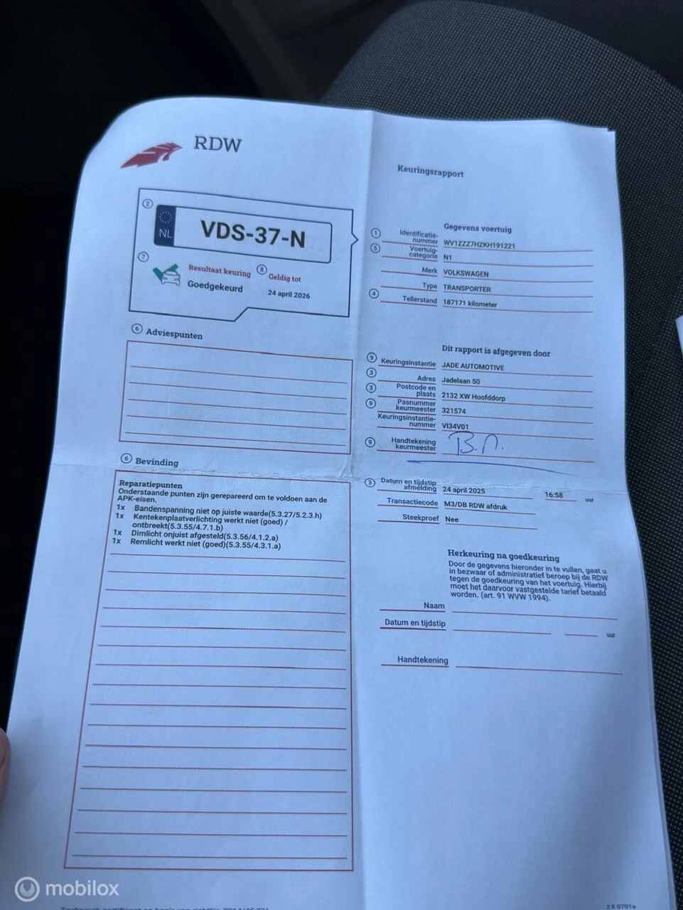 Hoofdafbeelding Volkswagen Transporter