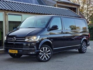 Volkswagen Transporter 2.0TDI 204pk DSG L2 Dubbele Cabine Highline ILederI adap Cruise / Airco / Led / Trekhaak / Xenon)