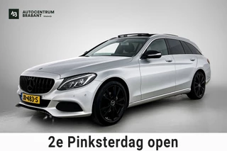 Mercedes-Benz C-klasse Estate 180 Prestige AMG Style (Goed OnderH, Panorama, Trekhaak, Navi, Stoelv, Parkeerhulp, Cruise Con, Etc)