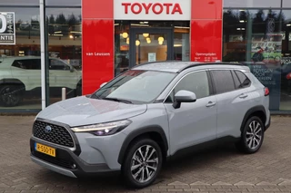 Toyota Corolla Cross 2.0 HYBRID FIRST EDITION BLIND-SPOT STOELVERW. EL-ACHTERKLEP KEYLESS LM-VELGEN P-SENSOREN APPLE/ANDROID AD-CRUISE