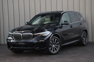 BMW X5 xDrive30d M-Sport High Executive | 265PK | Luchtvering | Pano | Sfeerverlichting | Head-up | Memory | Standkachel | Trekhaak | Stoelverw. | NL-Auto | 2019.