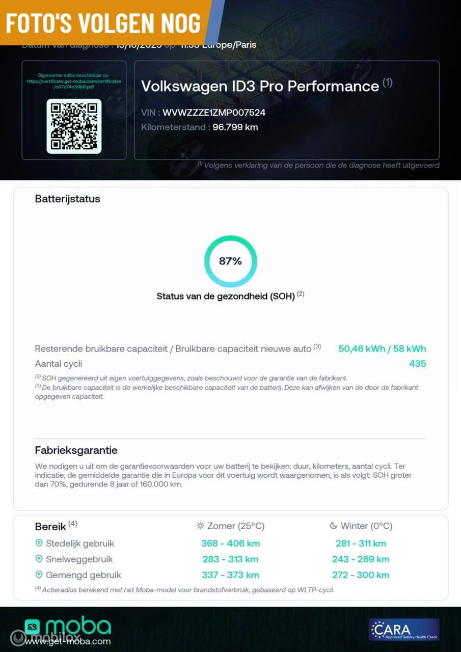 Hoofdafbeelding Volkswagen ID.3