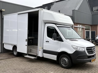 Mercedes-Benz Sprinter 316 2.2 CDI L3 432 Bakwagen Werkplaatsinrichting Kastinrichting Aggregaat Dometic airconditioner Standkachel Nacht aansluiting 220V Airco cruise controle Telefoonverbinding Navigatiesysteem Achterruitrij camera