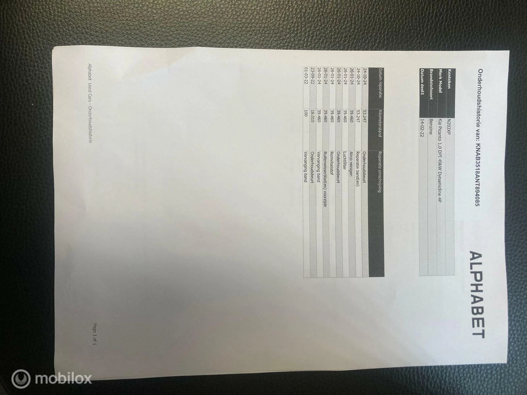 Hoofdafbeelding Kia Picanto