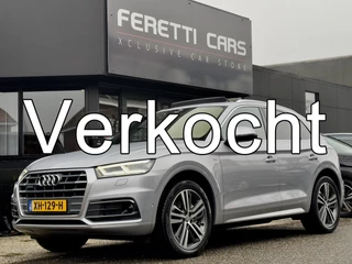 Audi Q5 2.0 TFSI AUT7 QUATTRO 3X S-LINE LAUNCH EDITION 252PK. PANODAK LEDER NAVI CAMERA DIGI-DASH B&O HEAD-UPP LED LMV PDC