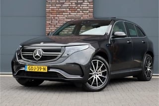 Mercedes-Benz EQC 400 4-MATIC AMG Line 80 kWh | Schuifdak | Distronic+ | Memory | Verwamd Stuurwiel | Stoelventilatie | HUD | Keyless Go | Surround Camera | Rijassistentiepakket |