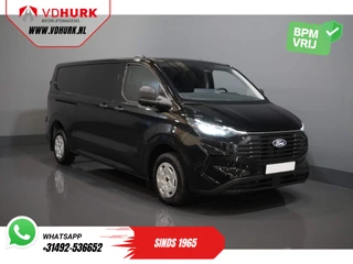 Ford Transit Custom 2.0 TDCI 135 pk Aut. L2 BPM VRIJ! 5J/ 200.000 km Garantie/ 2x Schuifdeur/ 2.8t Trekverm./ Stoelverw/ Carplay/ LED/ Camera/ PDC/ Cruise/ Climate