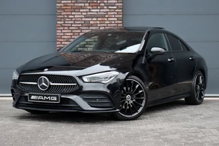 Mercedes-Benz CLA 180 AMG Line Aut7 | Panoramadak | Memory | Sfeerverlichting | Camera | Advanced Sound System | Keyless Go | Zitcomfortpakket | Cruise Control | Multibeam LED |