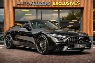 Hoofdafbeelding Mercedes-Benz SL Mercedes-Benz SL-klasse Roadster AMG 63 4MATIC+ Burmester Leer Spoiler Keyless 360 Camera 21''LM