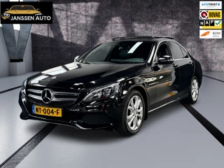 Mercedes-Benz C-klasse 180 Premium | Automaat | Pano | Burmester | Sfeerverlichting | NL Auto Nap | inparkeren | Sportstoelen