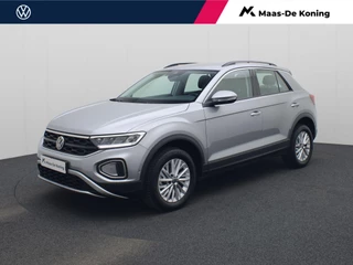Volkswagen T-Roc 1.0TSI/110PK Life · Navigatie · Parkeersensoren · LED · Garantie tot september 2027 of 100.000km.