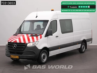 Mercedes Sprinter 314 CDI Dubbel Cabine L4H2 3,5t Trekhaak Navi Airco Camera MBUX CarPlay Euro6 L4 DC Doka Mixto Airco Trekhaak