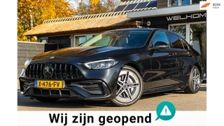 Mercedes-Benz C-klasse 180 AMG Line I Open dak I Led I Trekhaak I Premium sound I