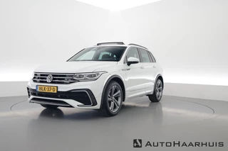 Hoofdafbeelding Volkswagen Tiguan Volkswagen Tiguan 1.5 TSI R-Line DSG | Pano | Elek. Trekhaak | Travel Assist | IQ. Light | Camera | Stoel- Stuurverw.
