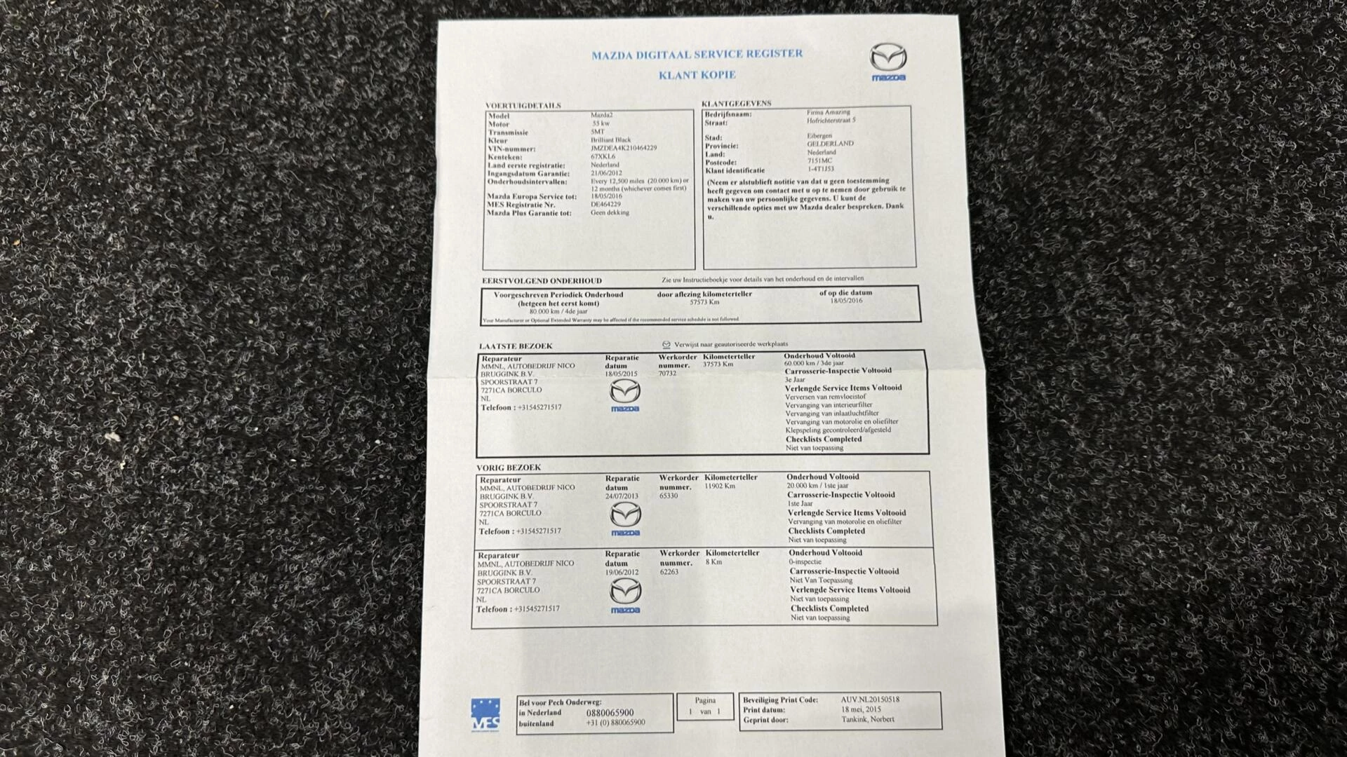 Hoofdafbeelding Mazda 2