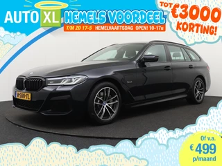 BMW 5 Serie Touring 530e M-Sport Laser-LED Leder/Sportstoel Camera Carplay