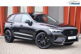 Volvo XC60 T6 Recharge AWD Black Edition | Longe Range | Stoelverwarming | Panoramadak | HUD | 360° Camera | H/K | Leder | BLIS