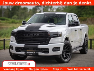 Dodge Ram 1500 Night Premium | Full Option | De Meest Luxe Pick-Up in zijn Klasse | Comfortabele Dubbele Cabine met Royale 5 Zitplaatsen | BPM vrij | Nu Leverbaar uit Voorraad | Voorraad Nr 2230 - 8765