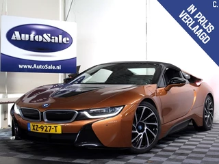 Hoofdafbeelding BMW i8 BMW i8 Roadster 1.5 375pk NAP HUD DAB LEDER CAMERA NAV BT '19