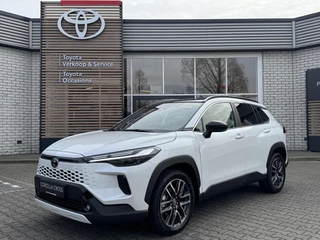 Hoofdafbeelding Toyota Corolla Cross Toyota Corolla Cross HYBRID 180 EXECUTIVE NIEUW & DIRECT LEVERBAAR!!! PANO-DAK PARK-SENSOREN BLIND-SPOT 360° CAMERA JBL-AUDIO STOEL/STUURVERW