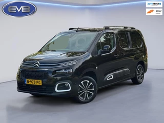 Citroen Berlingo XL 1.2 PureTech Shine, trekhaak, achteruitrijcamera, l+r schuifdeur, stoelverwarming, hud