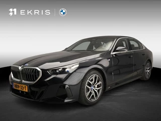 BMW i5 Sedan eDrive40 | M-Sportpakket | LED | Leder | HUD | Active cruise | Panoramadak | Comfortzetels | Trekhaak | DAB | Harman-kardon sound | Alu 19 inch